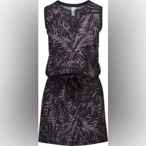 Lolë Women's Marina Printed Palm Sleeveless Dress